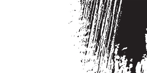 Grunge Hitam dan Putih Distress Tekstur. vector