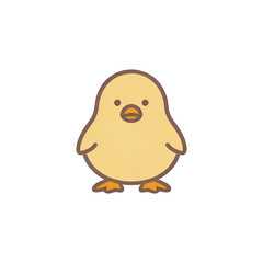 Duck transparent, simple icon, easy to use and convenient.