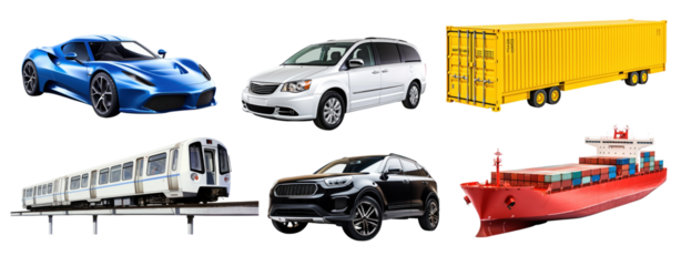 Car vehicle png on transparent background