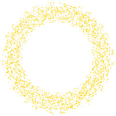 golden dust light particle