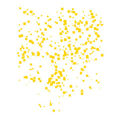 golden dust light particle