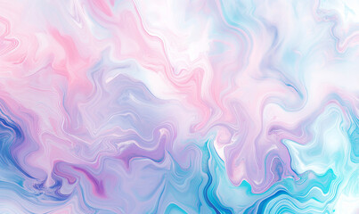A soft pastel marble pattern with delicate swirls of pink, purple and blue, creating an elegant background for design projects that need to convey luxury or romantic vibes