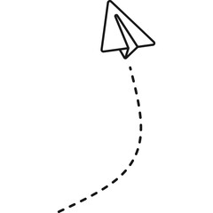 Paper Plane Route Line 