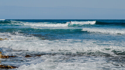 Mediterranenan transparent water of Mallorca best beaches. Perfect for diving srnokeling paddling....