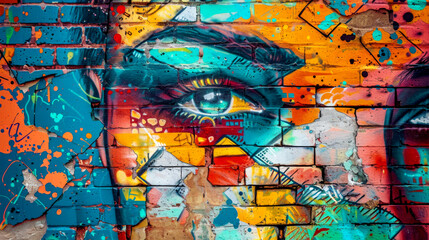 Fototapeta premium art design on wall background