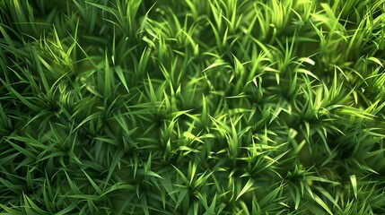 Obraz premium Background texture of fresh green grass