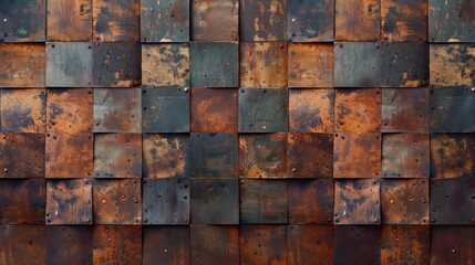 Background texture of rusty metal sheets