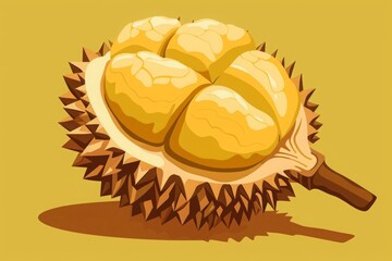 durian illustration