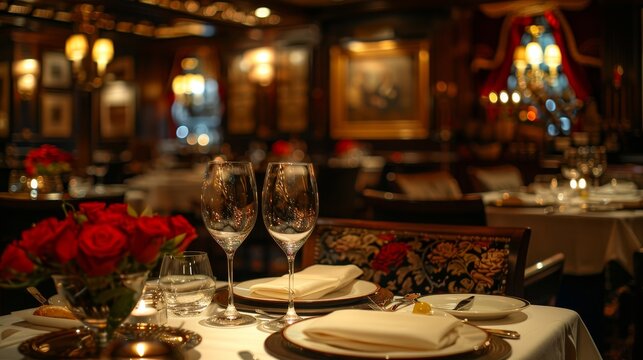 80. Exclusive fine dining experience with a gourmet menu, candlelit ambiance, and upscale service
