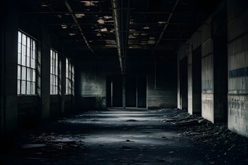 old abandoned factory