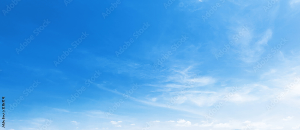 Wall mural clear blue sky with no clouds