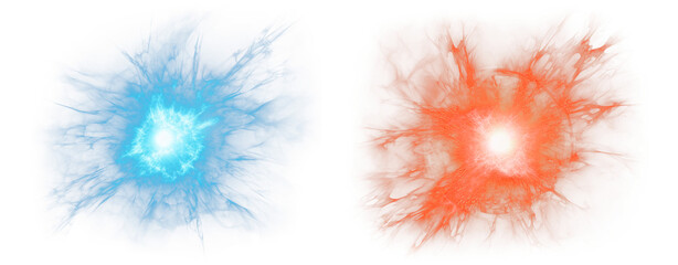 Exploding effect set