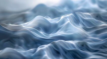 Obraz premium Flowing Water Abstraction: A Dynamic Interplay of Fluid Motion and Smooth Lines