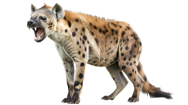 Close-up of a Smiling Hyena