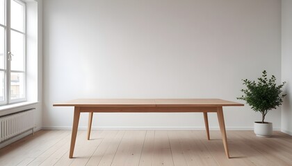 Clean Aesthetic Scandinavian style table with decorations. Zen. Spiritual	