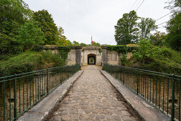 Fototapeta premium Main gate of the Fort de Sucy (