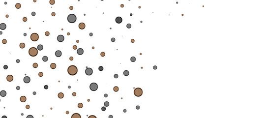 Sparkling Jubilation: Breathtaking 3D Illustration of Sparkling gold Confetti Celebration