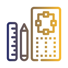 planning gradient icon