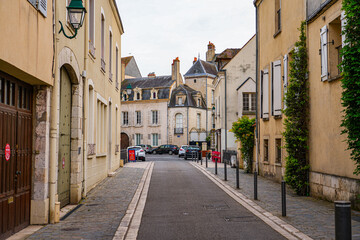 Street of the old town of Montargis aka 