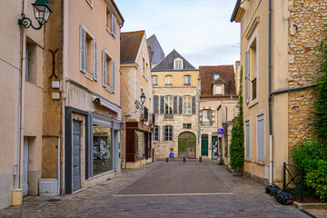 Street of the old town of Montargis aka 