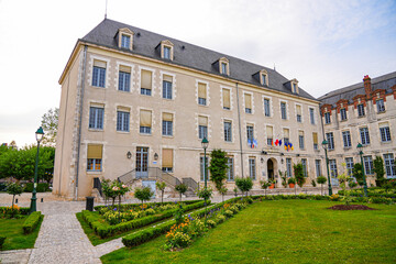Facade of the City Hall of Montargis aka 