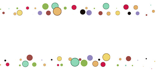 Multicolor confetti abstract background with a lot of falling pieces, isolated on a white background. Festive decorative tinsel element for design