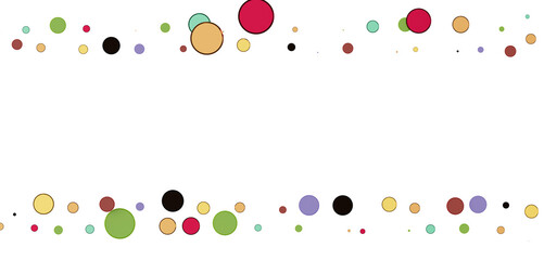 Confetti, paper triangle on the floor, fancy, colorful, celebration party