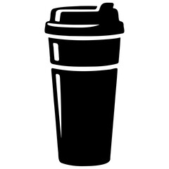 Trendy Espresso and Latte Cup Vector Designs for Coffee Lovers and Minimalist Coffee Vector Illustration - Ideal for Barista and Cafe Branding