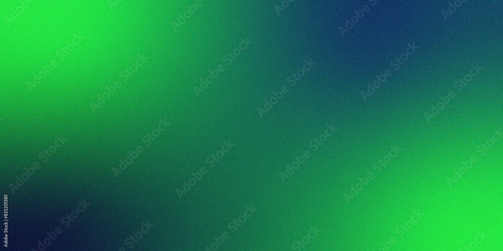 Poster abstract luxury gradient with glowing green grainy texture. textured with rough grain, noise, and br