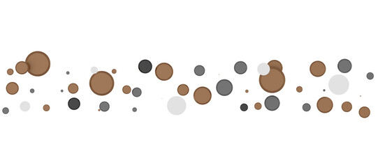 Enchanting Delight: Spectacular 3D Illustration Showcasing Enchanting gold Confetti