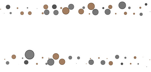 Multicolor confetti abstract background with a lot of falling pieces, isolated on a white background.