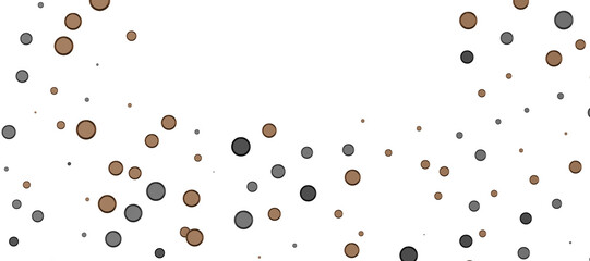 Enchanting Delight: Spectacular 3D Illustration Showcasing Enchanting gold Confetti