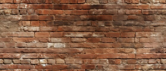 Fototapeta premium Aged brick wall Background