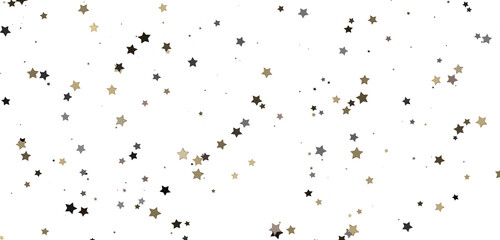 Golden Rainfall: Lose Yourself in a Mesmerizing 3D Stars Downpour