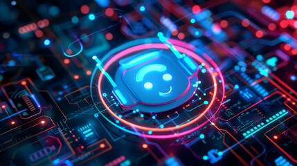 Obraz premium Revolutionizing Customer Service: The Rise of AI and Virtual Assistants
