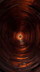 Abstract Tunnel Illustration