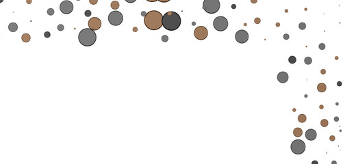 Sparkling Jubilation: Breathtaking 3D Illustration of Sparkling gold Confetti Celebration