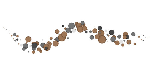 Elegant Embrace: Mesmerizing 3D Illustration Depicting Swirling gold Confetti