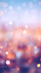 Obraz premium Blurred bokeh lights