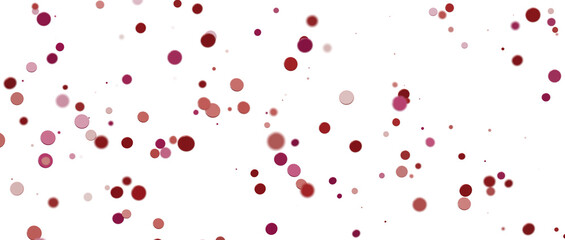 confetti png. red confetti falls from the sky. Glittering confetti on a transparent background. Holiday