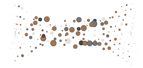 Confetti, paper triangle on the floor, fancy, colorful, celebration party