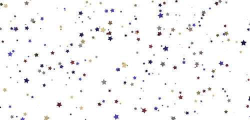 Gilded Rainfall: Experience the Magic of a 3D Gold Stars Shower