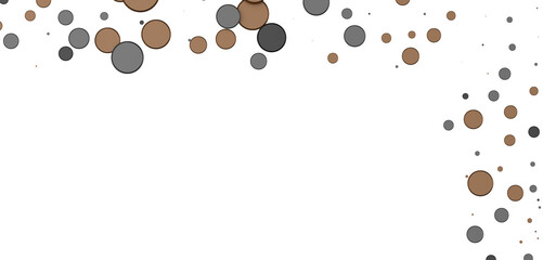 Sparkling Jubilation: Breathtaking 3D Illustration of Sparkling gold Confetti Celebration