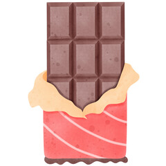 Chocolate Bar Illustration