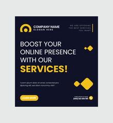 Modern Real Estate Social Post Design Template