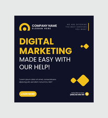 Modern Real Estate Social Post Design Template