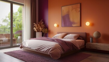 interior of a bedroom