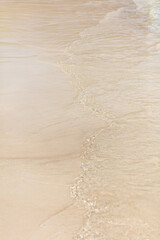White sand on the seashore as an abstract background. Texture © schankz