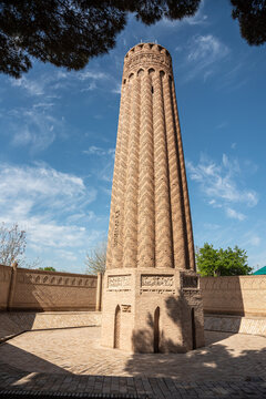 Dscharkurgan Minarett in Minor, Usbekistan