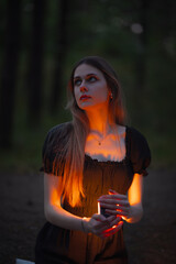 dziewczyna z latarnią © Martyna